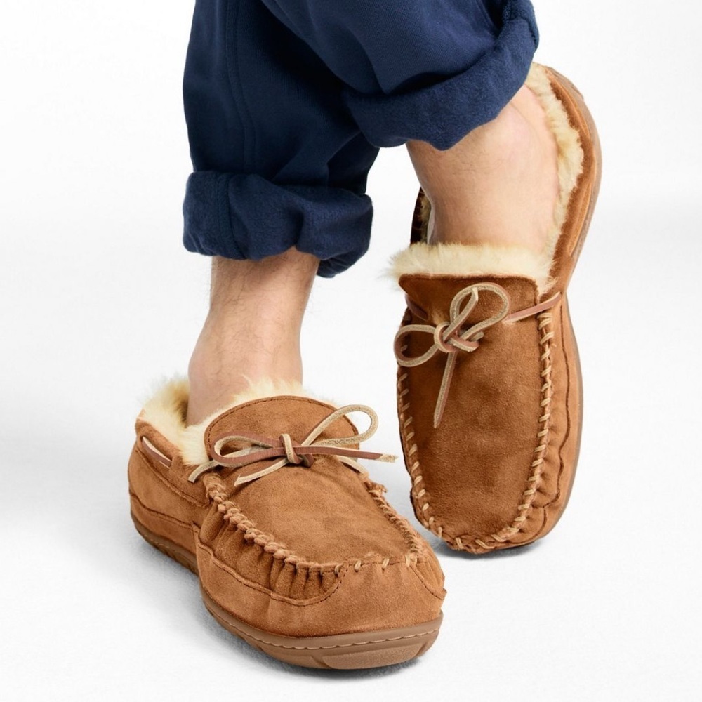NEW Men's Wicked Good Moccasins Shoes Men’s 8 Wide